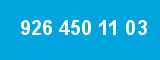 926 450 11 03